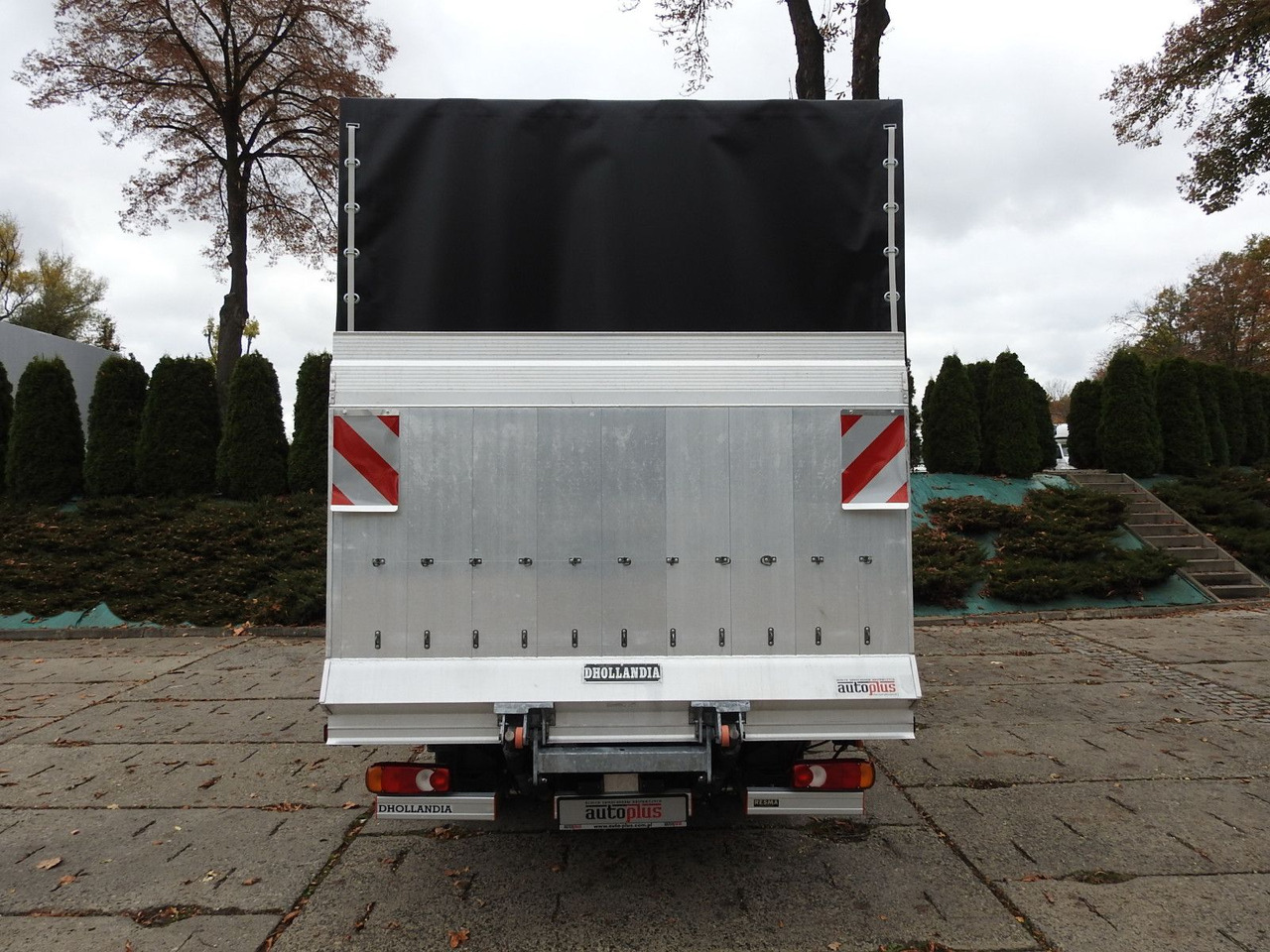 Van dengan terpal samping Fiat DUCATO PRITSCHE PLANE AUFZUG 8 PALETTEN  WEBASTO: gambar 12