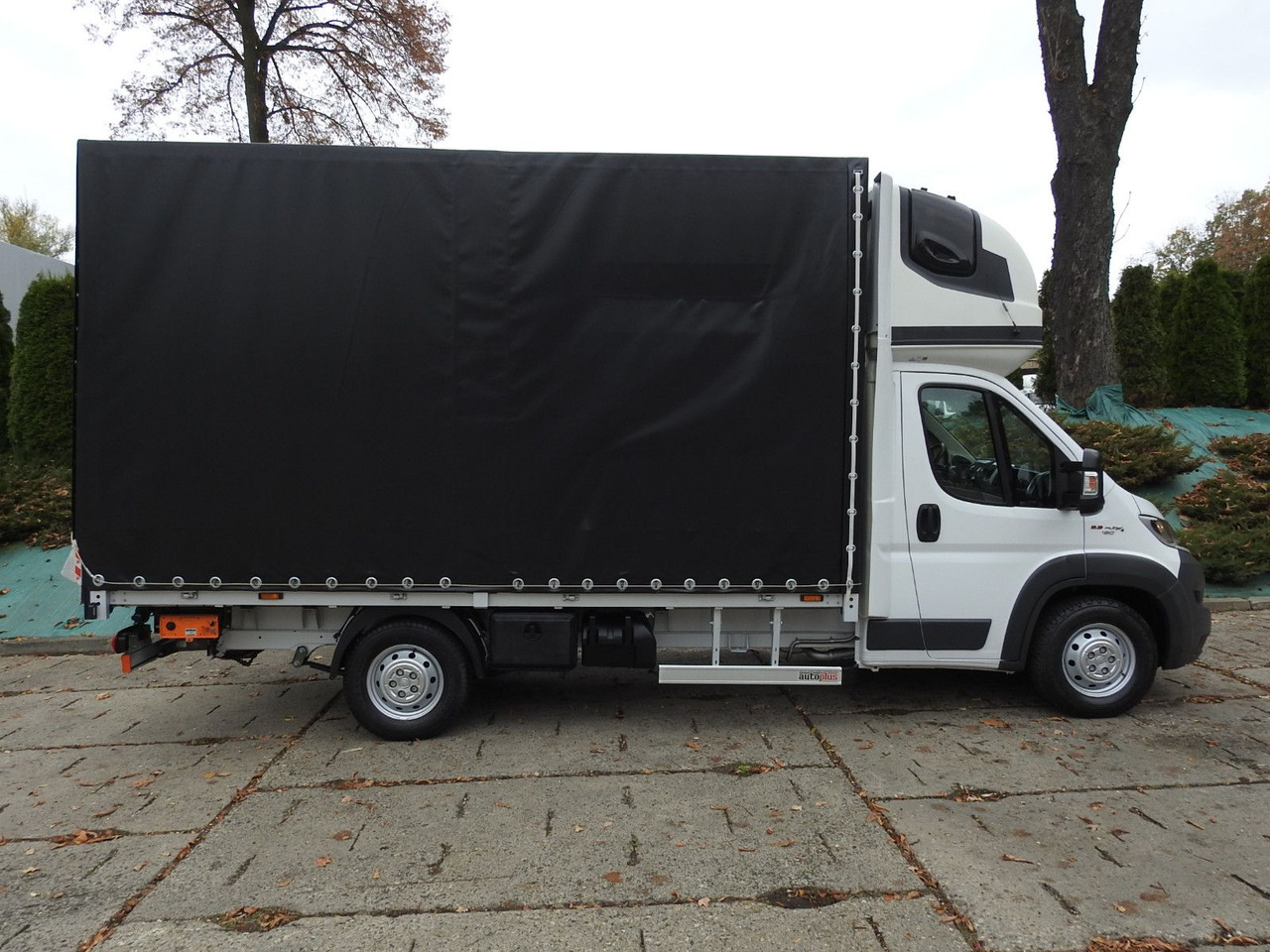 Van dengan terpal samping Fiat DUCATO PRITSCHE PLANE AUFZUG 8 PALETTEN  WEBASTO: gambar 7