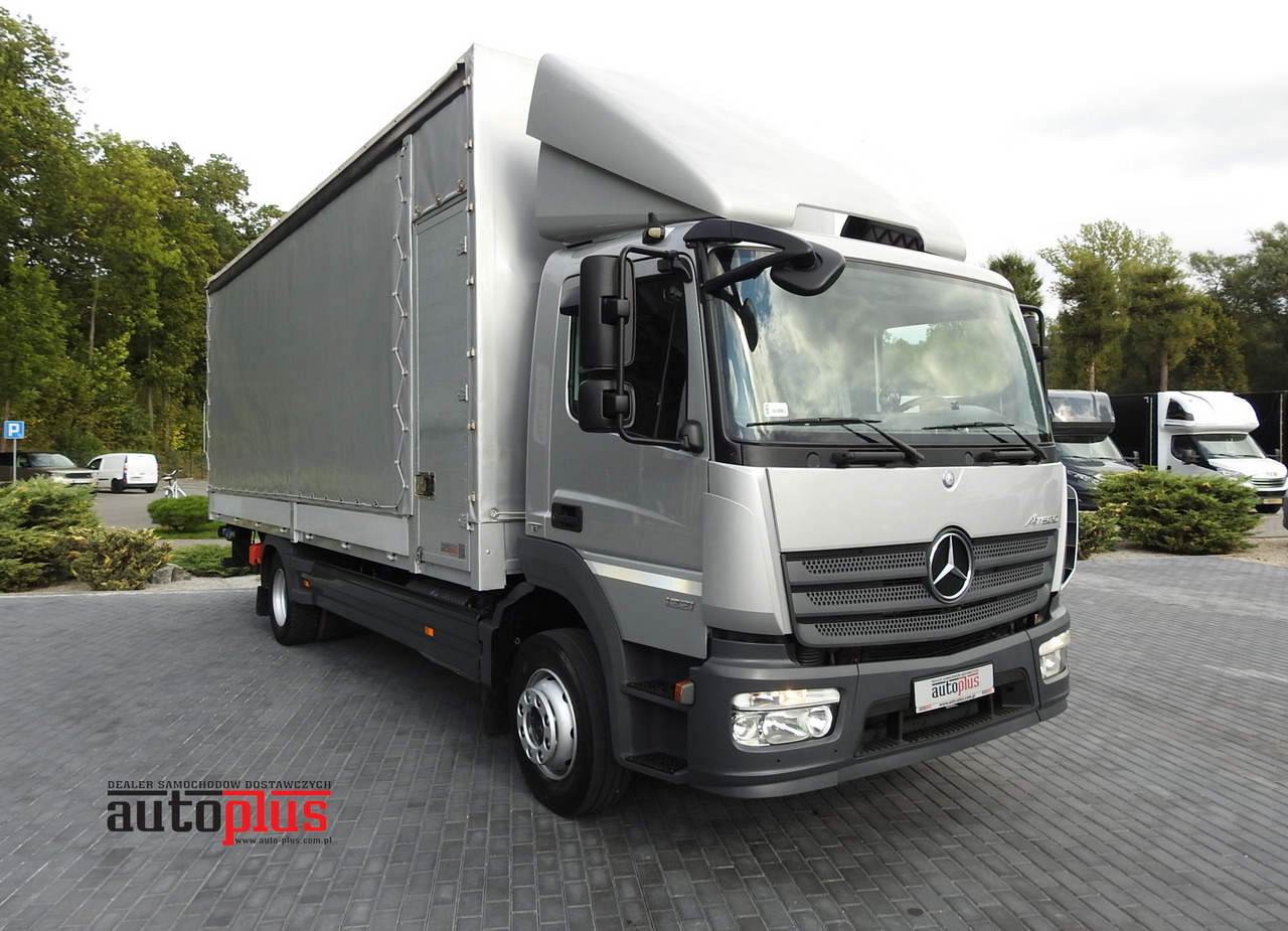 MERCEDES ATEGO 1221 TARPAULIN LIFT 16 PALLETS WEBASTO AIR CONDITIONING PNEUMATICS TWIN WHEELS 230HP - Truk dengan terpal samping: gambar 1 MERCEDES ATEGO 1221 TARPAULIN LIFT 16 PALLETS WEBASTO AIR CONDITIONING PNEUMATICS TWIN WHEELS 230HP - Truk dengan terpal samping: gambar 1