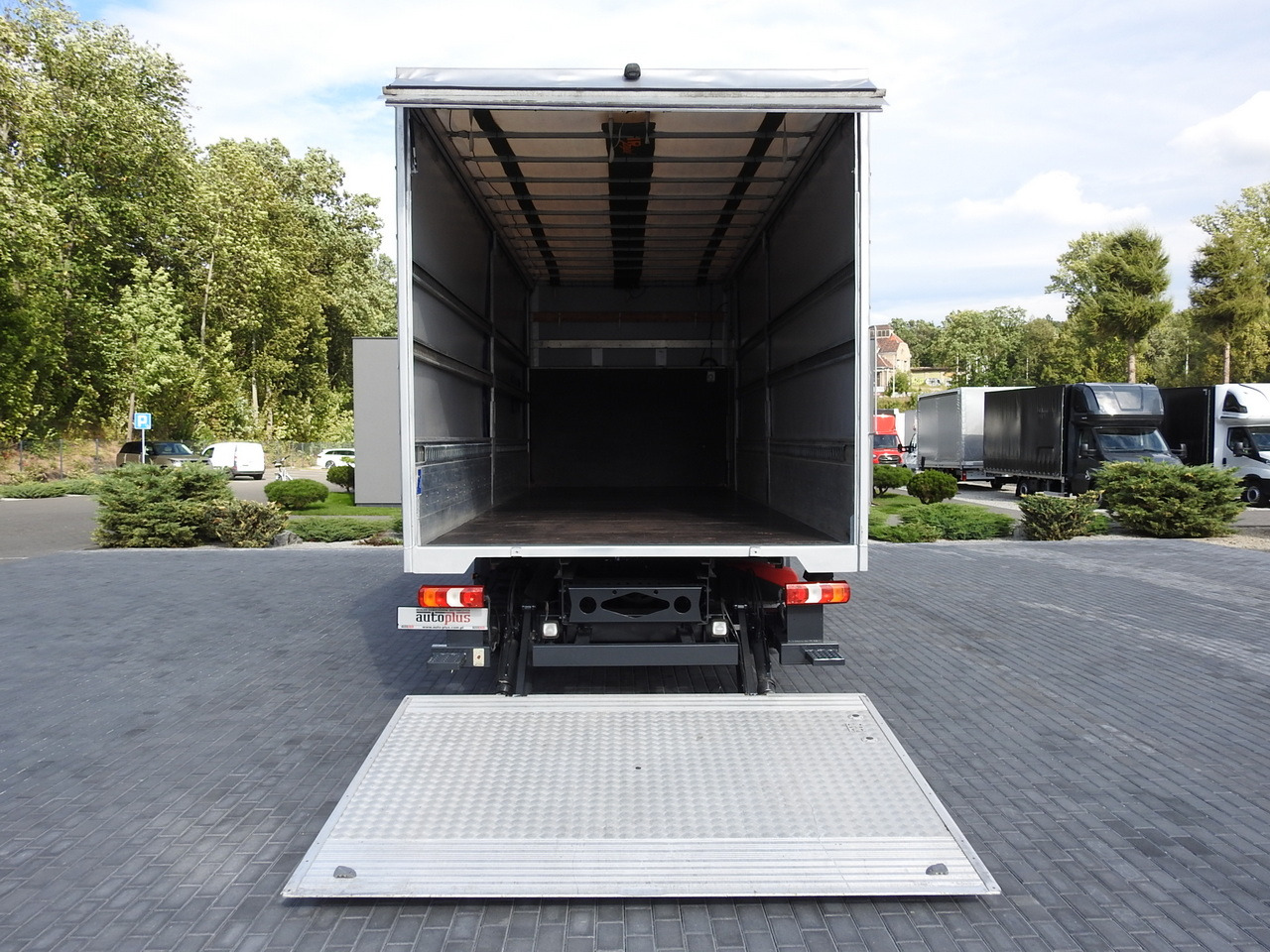 Van dengan terpal samping MERCEDES ATEGO 1221 TARPAULIN LIFT 16 PALLETS WEBASTO AIR CONDITIONING PNEUMATICS TWIN WHEELS  230HP: gambar 12