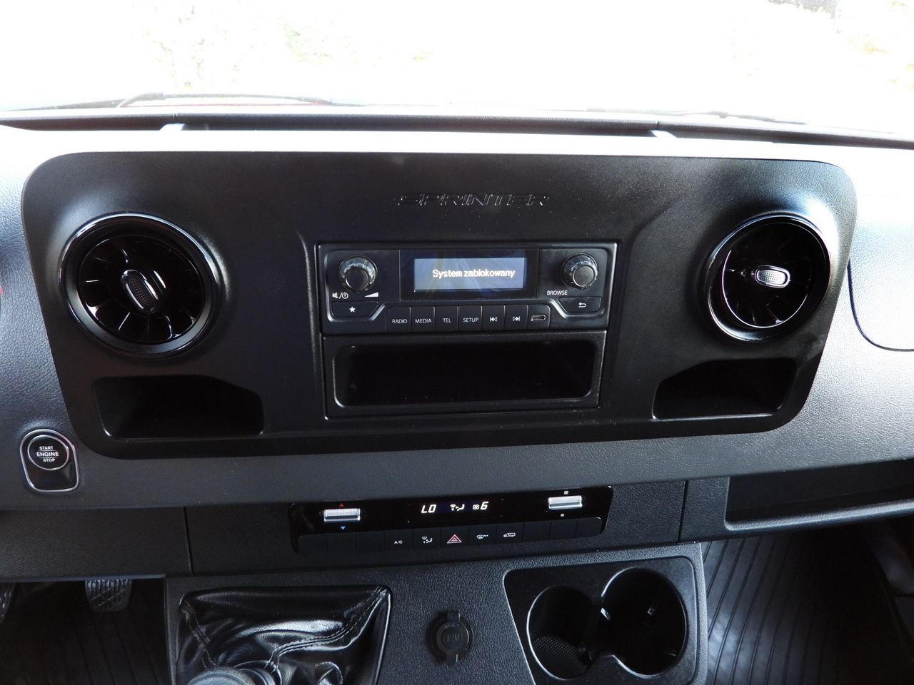 Van dengan terpal samping MERCEDES SPRINTER 316 TARPAULIN LIFT 8 PALLETS WEBASTO CRUISE CONTROL AIR CONDITIONING  160HP: gambar 38