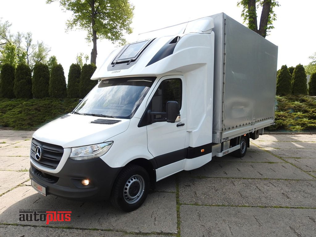 Mercedes-Benz SPRINTER 316 PRITSCHE PLANE 10 PALETTEN WEBASTO - Van dengan terpal samping, Van kombi: gambar 1 Mercedes-Benz SPRINTER 316 PRITSCHE PLANE 10 PALETTEN WEBASTO - Van dengan terpal samping, Van kombi: gambar 1