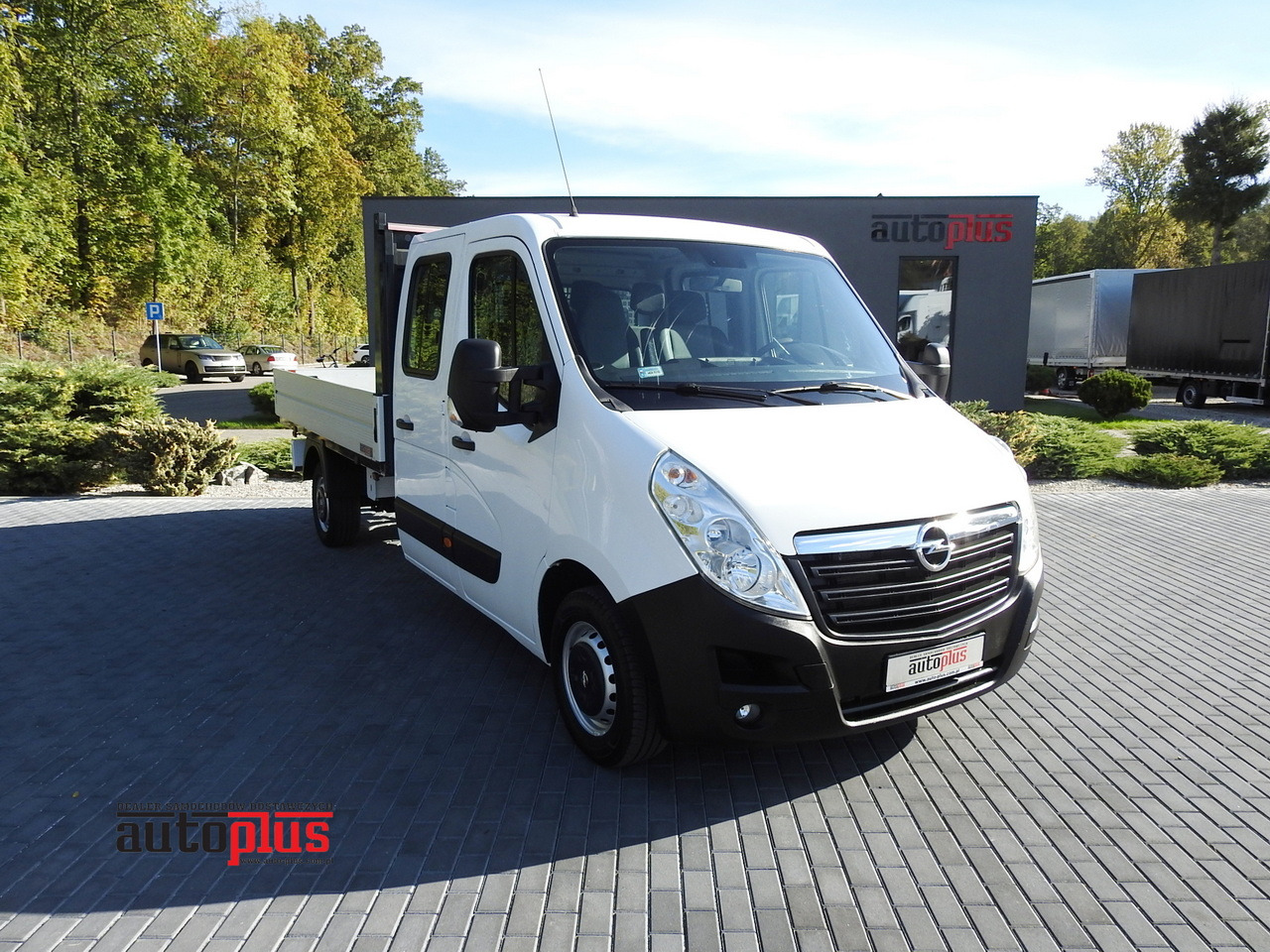 OPEL MOVANO STAKE BODY DOUBLE CABIN DOKA 7 SEATS CRUISE CONTROL AIR CONDITIONING 130HP - Van flatbed: gambar 1 OPEL MOVANO STAKE BODY DOUBLE CABIN DOKA 7 SEATS CRUISE CONTROL AIR CONDITIONING 130HP - Van flatbed: gambar 1