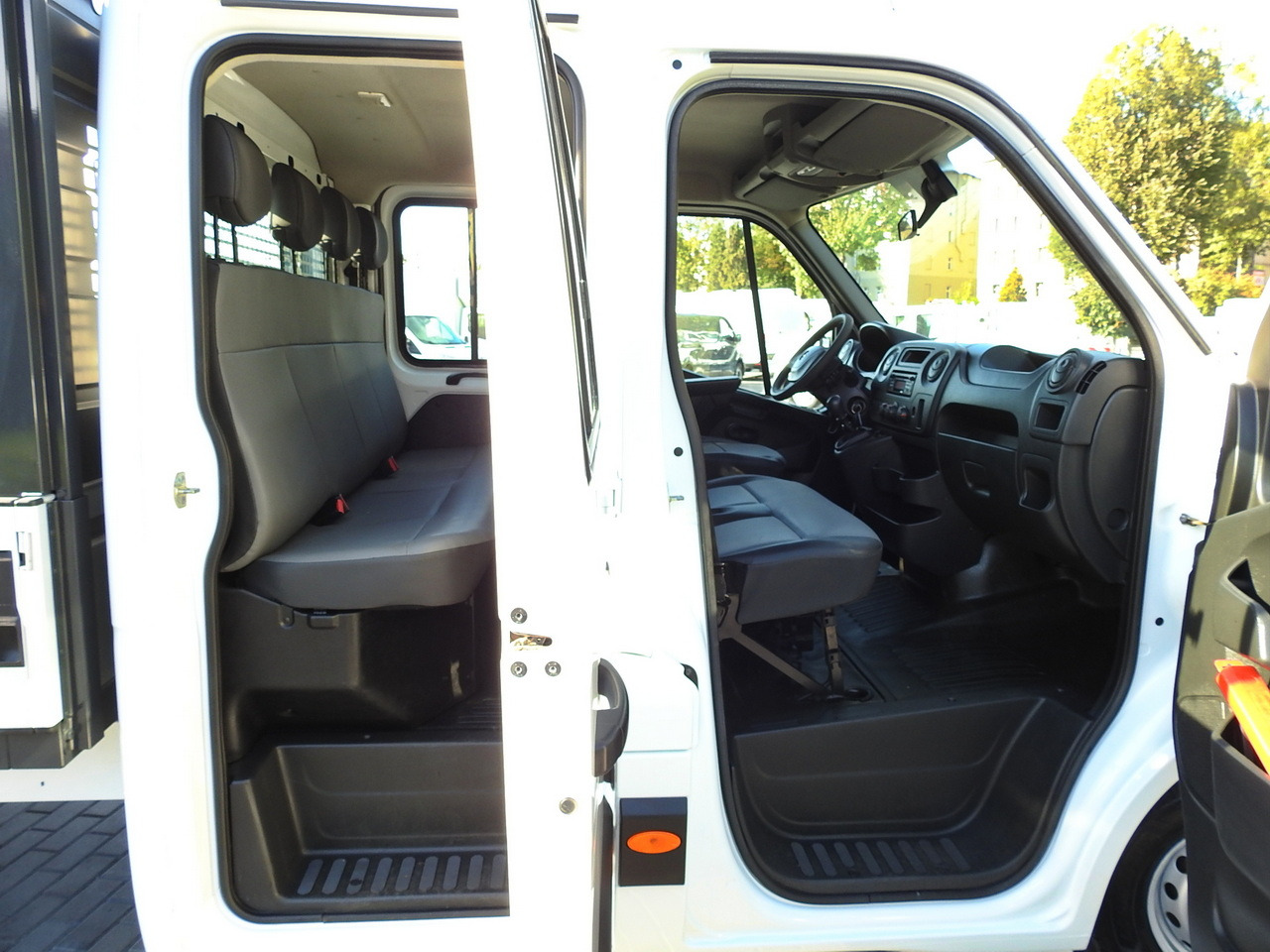 Van flatbed OPEL MOVANO STAKE BODY DOUBLE CABIN DOKA 7 SEATS CRUISE CONTROL AIR CONDITIONING  130HP: gambar 21
