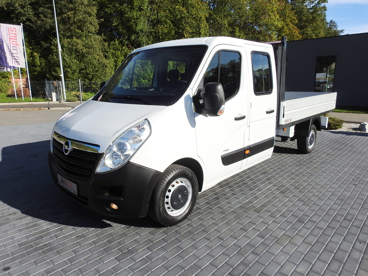 Van flatbed OPEL MOVANO STAKE BODY DOUBLE CABIN DOKA 7 SEATS CRUISE CONTROL AIR CONDITIONING  130HP: gambar 6