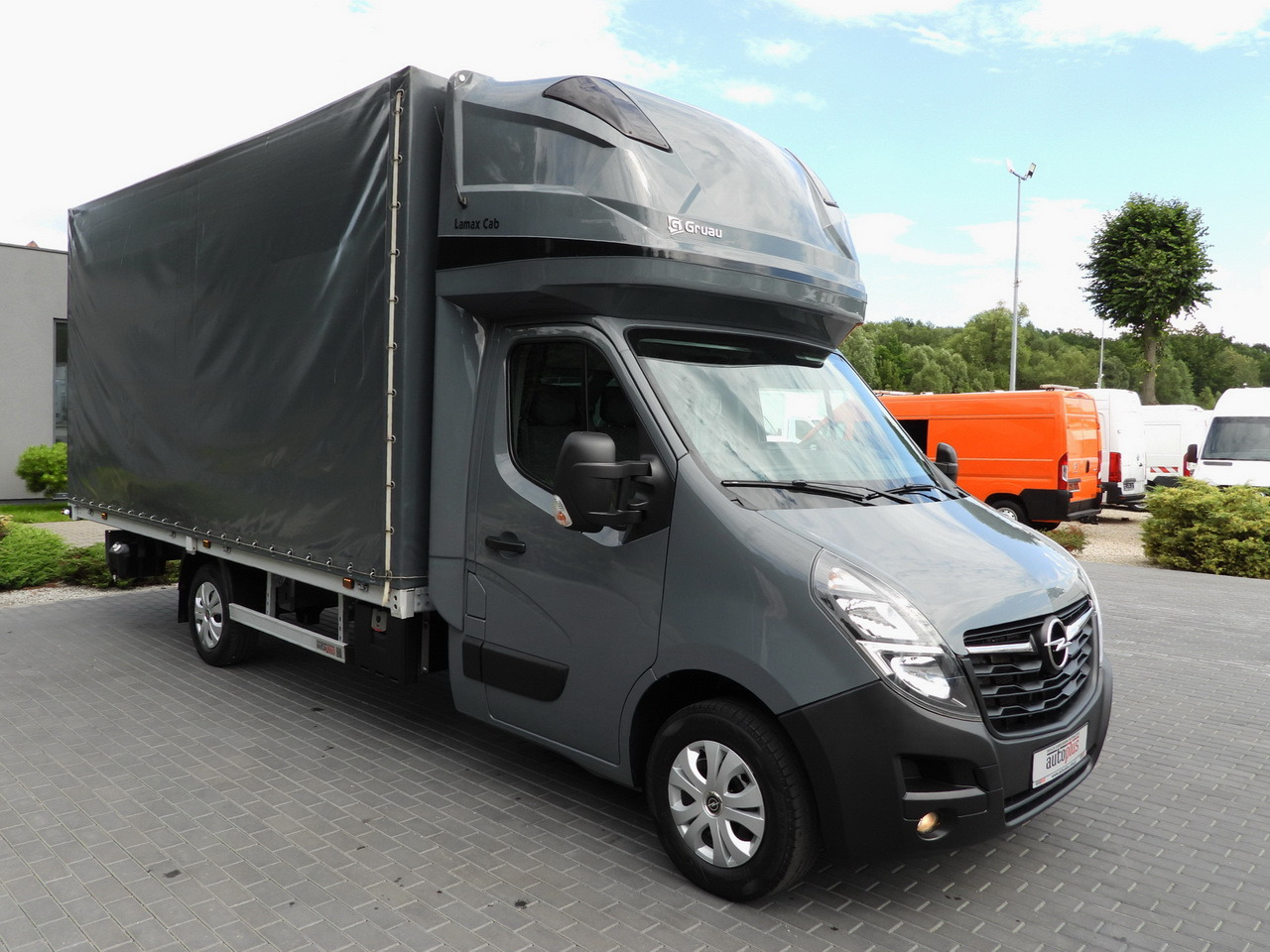 OPEL MOVANO TARPAULIN 10 PALLETS WEBASTO CRUISE CONTROL LED LIGHTS PNEUMATICS AIR CONDITIONING 165HP - Van dengan terpal samping: gambar 4 OPEL MOVANO TARPAULIN 10 PALLETS WEBASTO CRUISE CONTROL LED LIGHTS PNEUMATICS AIR CONDITIONING 165HP - Van dengan terpal samping: gambar 4