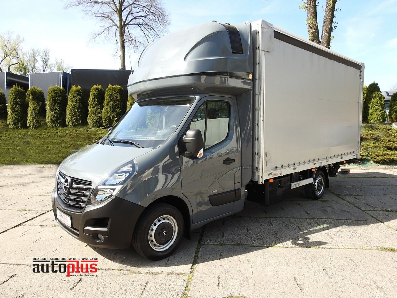 OPEL MOVANO TARPAULIN LIFT 9 PALLETS WEBASTO CRUISE CONTROL NAVIGATION LED LIGHTS PNEUMATICS AIR CONDITIONING 165HP - Van dengan terpal samping: gambar 1 OPEL MOVANO TARPAULIN LIFT 9 PALLETS WEBASTO CRUISE CONTROL NAVIGATION LED LIGHTS PNEUMATICS AIR CONDITIONING 165HP - Van dengan terpal samping: gambar 1