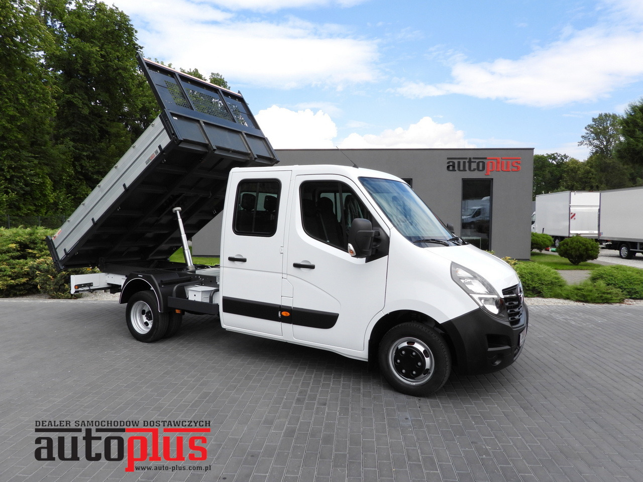 OPEL MOVANO TIPPER DOUBLE CABIN DOKA 7 SEATS LED LIGHTS TWIN WHEELS AIR CONDITIONING 145HP - Van jungkit: gambar 1 OPEL MOVANO TIPPER DOUBLE CABIN DOKA 7 SEATS LED LIGHTS TWIN WHEELS AIR CONDITIONING 145HP - Van jungkit: gambar 1