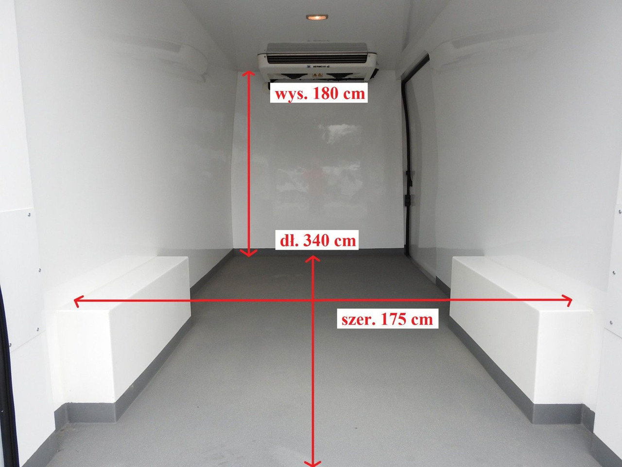 Van berpendingin Opel MOVANO KÜHLKASTENWAGEN 0*C HEIZFUNKTION Opel MOVANO KÜHLKASTENWAGEN 0*C HEIZFUNKTION: gambar 13