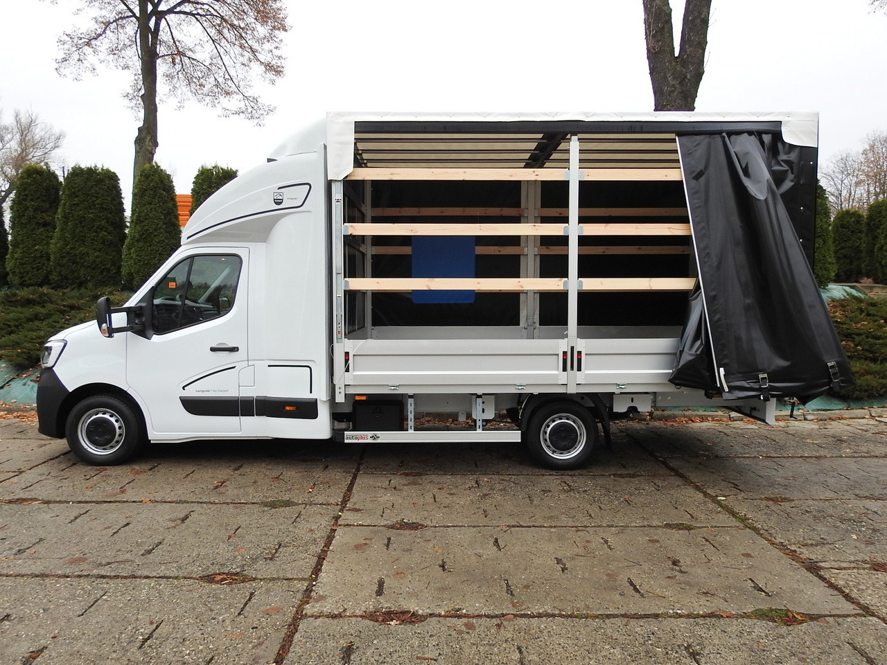 Van dengan terpal samping baru RENAULT MASTER NEW TARPAULIN 10 PALLETS WEBASTO CRUISE CONTROL AIR CONDITIONING LED LIGHTS Y 165HP: gambar 8