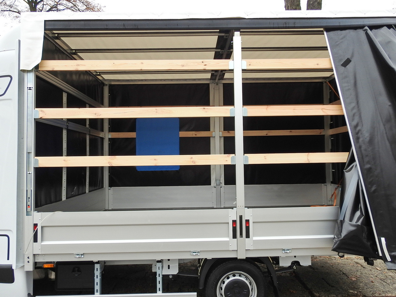 Van dengan terpal samping baru RENAULT MASTER NEW TARPAULIN 10 PALLETS WEBASTO CRUISE CONTROL AIR CONDITIONING LED LIGHTS Y 165HP: gambar 26