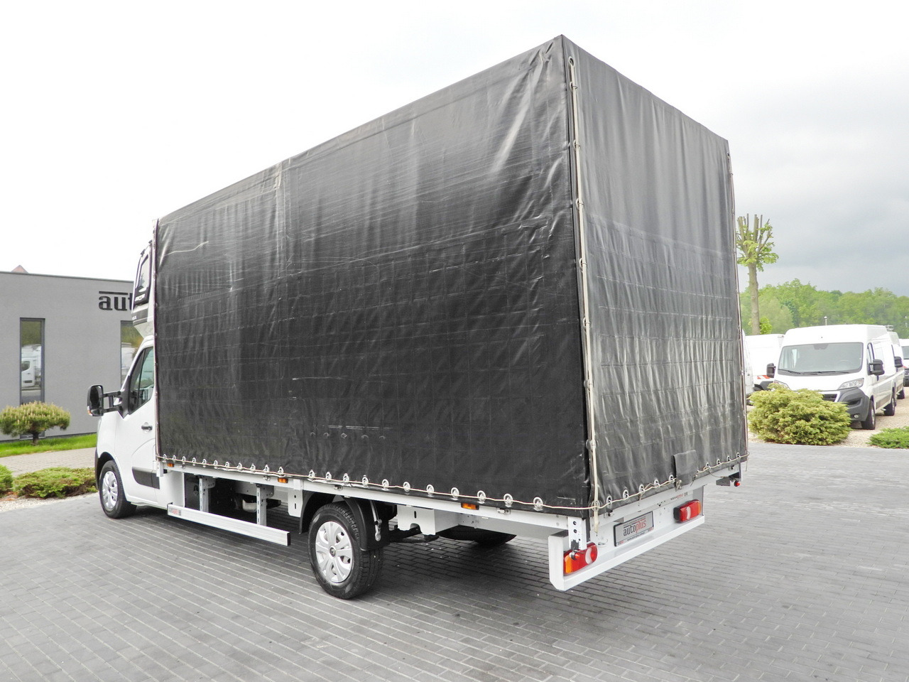 Van dengan terpal samping RENAULT MASTER  TARPAULIN 10 PALLETS WEBASTO CRUISE CONTROL LED LIGHTS PNEUMATICS AIR CONDITIONING  165HP: gambar 10
