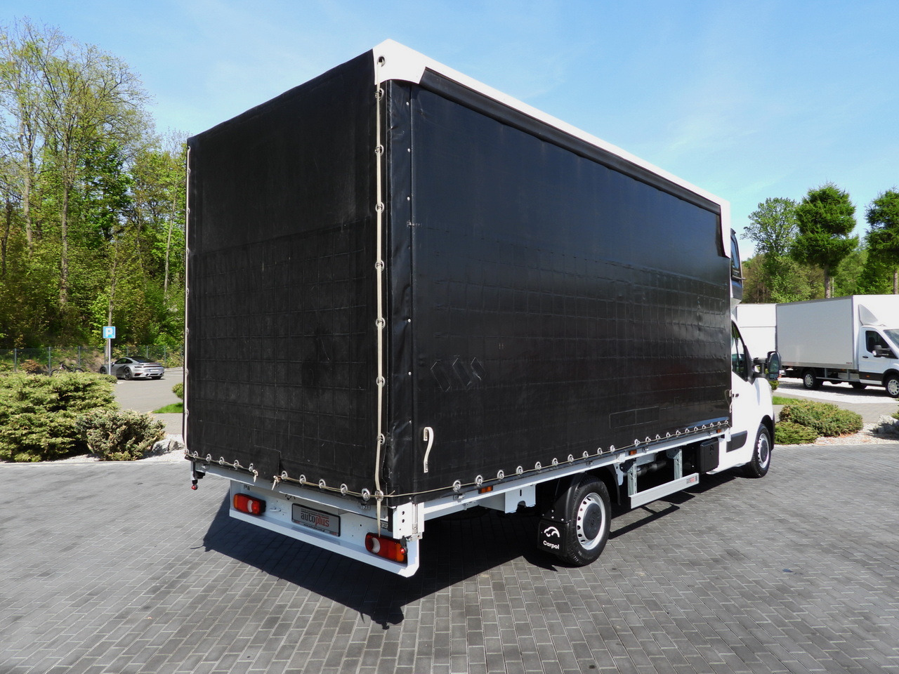 RENAULT MASTER TARPAULIN 10 PALLETS WEBASTO CRUISE CONTROL LED LIGHTS PNEUMATICS AIR CONDITIONING 165HP - Van dengan terpal samping: gambar 3 RENAULT MASTER TARPAULIN 10 PALLETS WEBASTO CRUISE CONTROL LED LIGHTS PNEUMATICS AIR CONDITIONING 165HP - Van dengan terpal samping: gambar 3