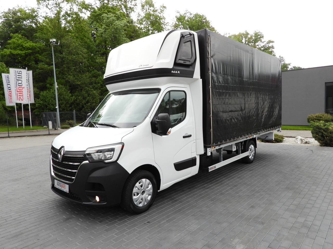 Van dengan terpal samping RENAULT MASTER  TARPAULIN 10 PALLETS WEBASTO CRUISE CONTROL LED LIGHTS PNEUMATICS AIR CONDITIONING  165HP: gambar 6