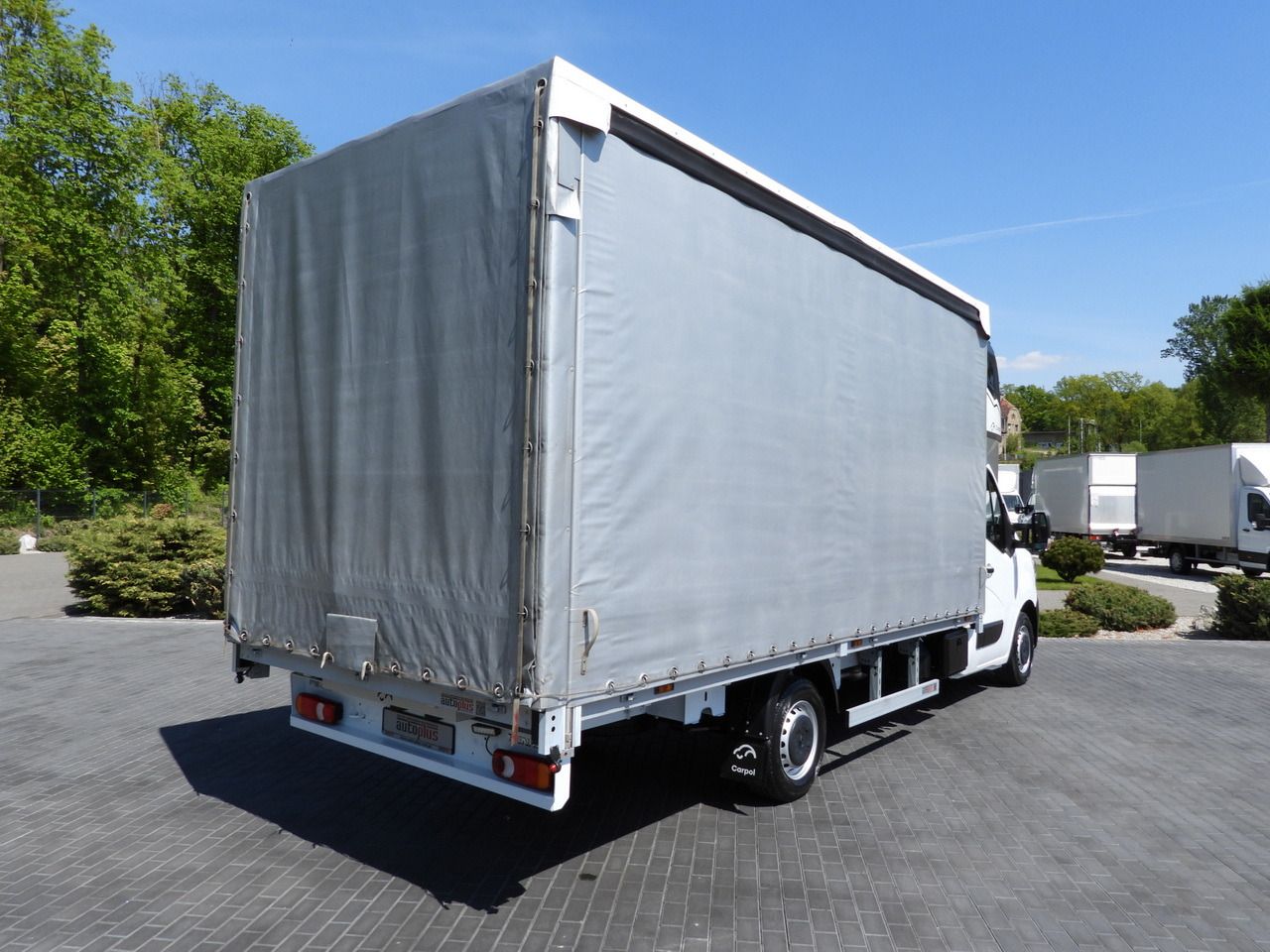 RENAULT MASTER TARPAULIN 10 PALLETS WEBASTO CRUISE CONTROL LED LIGHTS PNEUMATICS AIR CONDITIONING 165HP - Van dengan terpal samping: gambar 3 RENAULT MASTER TARPAULIN 10 PALLETS WEBASTO CRUISE CONTROL LED LIGHTS PNEUMATICS AIR CONDITIONING 165HP - Van dengan terpal samping: gambar 3