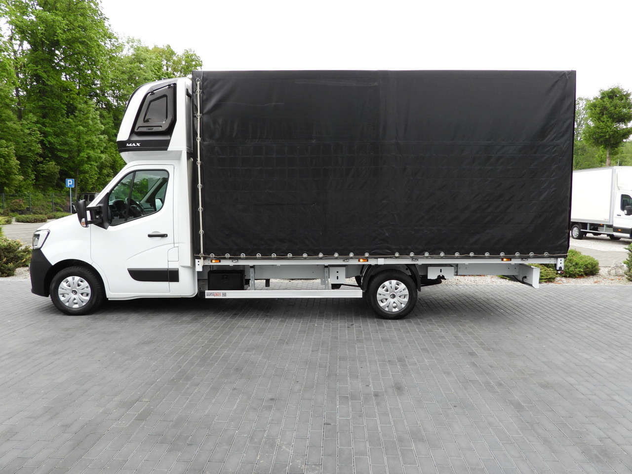Van dengan terpal samping RENAULT MASTER  TARPAULIN 10 PALLETS WEBASTO CRUISE CONTROL LED LIGHTS PNEUMATICS AIR CONDITIONING  165HP: gambar 9
