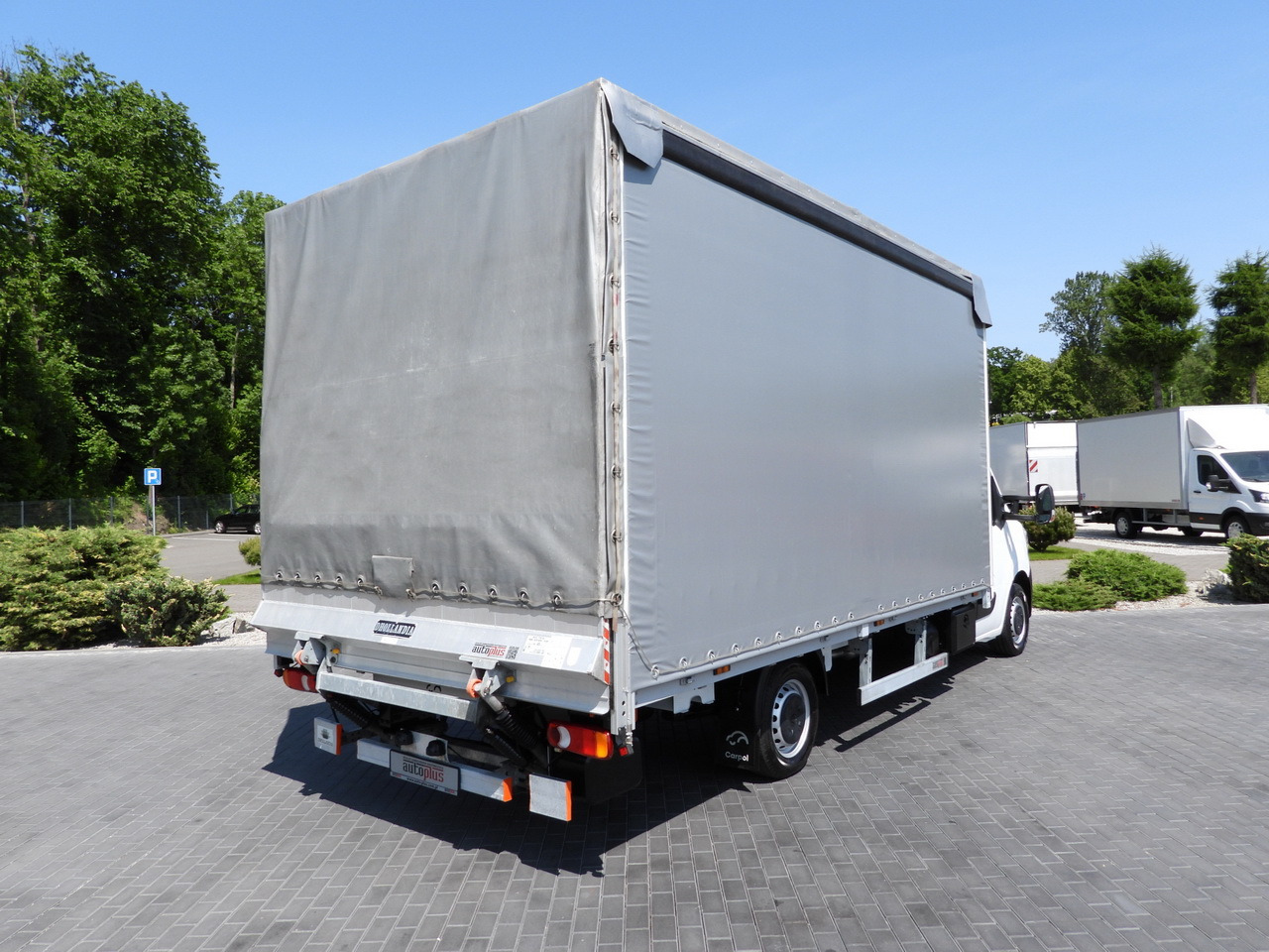 RENAULT MASTER TARPAULIN LIFT 10 PALLETS WEBASTO CRUISE CONTROL LED LIGHTS PNEUMATICS AIR CONDITIONING 165HP - Van dengan terpal samping: gambar 3 RENAULT MASTER TARPAULIN LIFT 10 PALLETS WEBASTO CRUISE CONTROL LED LIGHTS PNEUMATICS AIR CONDITIONING 165HP - Van dengan terpal samping: gambar 3