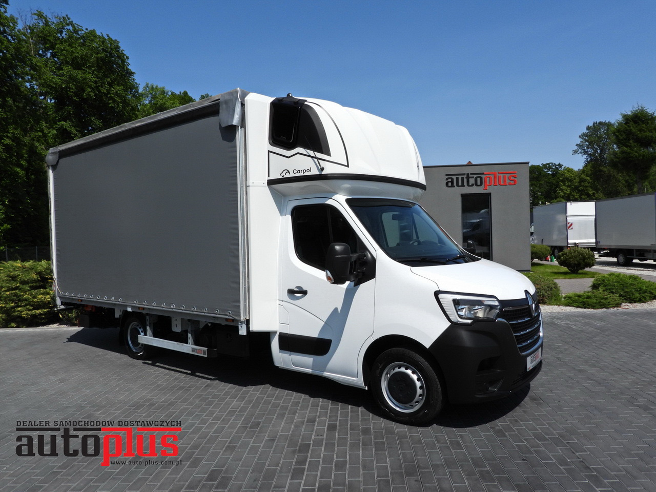 RENAULT MASTER TARPAULIN LIFT 10 PALLETS WEBASTO CRUISE CONTROL LED LIGHTS PNEUMATICS AIR CONDITIONING 165HP - Van dengan terpal samping: gambar 1 RENAULT MASTER TARPAULIN LIFT 10 PALLETS WEBASTO CRUISE CONTROL LED LIGHTS PNEUMATICS AIR CONDITIONING 165HP - Van dengan terpal samping: gambar 1