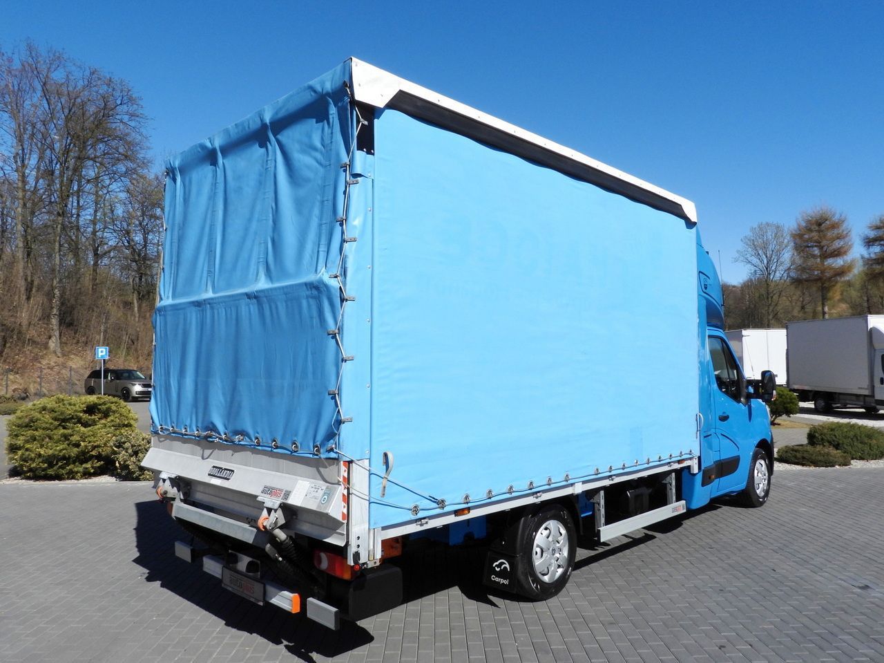RENAULT MASTER TARPAULIN LIFT 8 PALLETS WEBASTO CRUISE CONTROL LED LIGHTS PNEUMATICS AIR CONDITIONING 165HP - Van dengan terpal samping: gambar 3 RENAULT MASTER TARPAULIN LIFT 8 PALLETS WEBASTO CRUISE CONTROL LED LIGHTS PNEUMATICS AIR CONDITIONING 165HP - Van dengan terpal samping: gambar 3