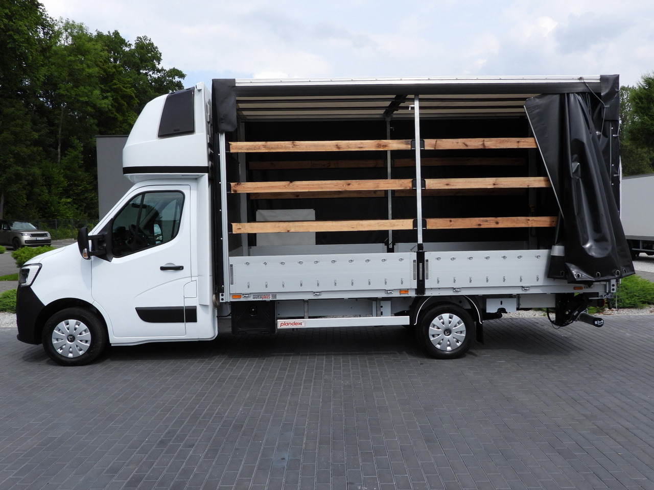 Van dengan terpal samping RENAULT MASTER TARPAULIN LIFT 9 PALLETS WEBASTO CRUISE CONTROL LED LIGHTS PNEUMATICS AIR CONDITIONING  165HP: gambar 9