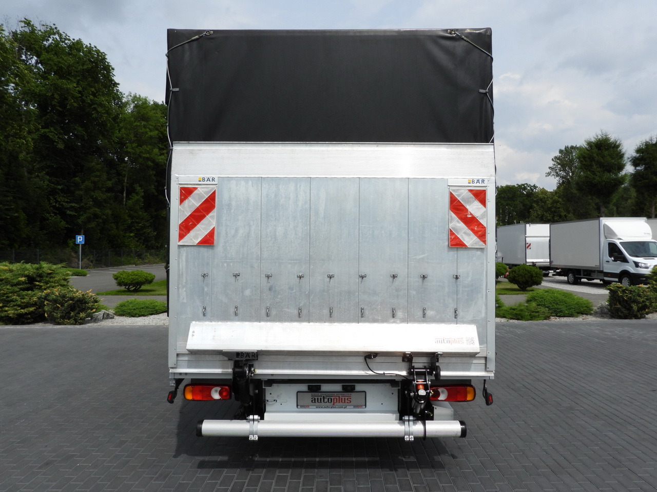 Van dengan terpal samping RENAULT MASTER TARPAULIN LIFT 9 PALLETS WEBASTO CRUISE CONTROL LED LIGHTS PNEUMATICS AIR CONDITIONING  165HP: gambar 12