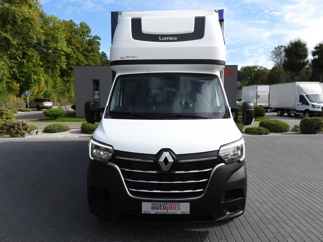 RENAULT MASTER TARPAULIN LIFT 9 PALLETS WEBASTO CRUISE CONTROL LED LIGHTS PNEUMATICS AIR CONDITIONING 165HP - Van dengan terpal samping: gambar 5 RENAULT MASTER TARPAULIN LIFT 9 PALLETS WEBASTO CRUISE CONTROL LED LIGHTS PNEUMATICS AIR CONDITIONING 165HP - Van dengan terpal samping: gambar 5