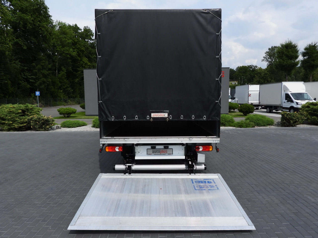 Van dengan terpal samping RENAULT MASTER TARPAULIN LIFT 9 PALLETS WEBASTO CRUISE CONTROL LED LIGHTS PNEUMATICS AIR CONDITIONING  165HP: gambar 26