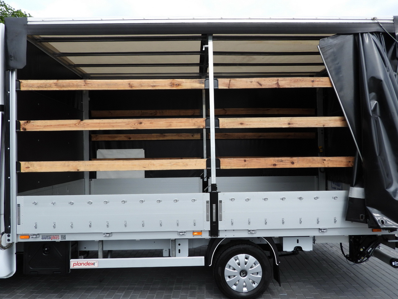 Van dengan terpal samping RENAULT MASTER TARPAULIN LIFT 9 PALLETS WEBASTO CRUISE CONTROL LED LIGHTS PNEUMATICS AIR CONDITIONING  165HP: gambar 30