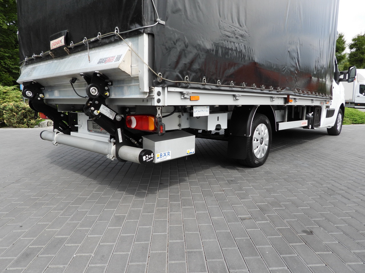Van dengan terpal samping RENAULT MASTER TARPAULIN LIFT 9 PALLETS WEBASTO CRUISE CONTROL LED LIGHTS PNEUMATICS AIR CONDITIONING  165HP: gambar 19