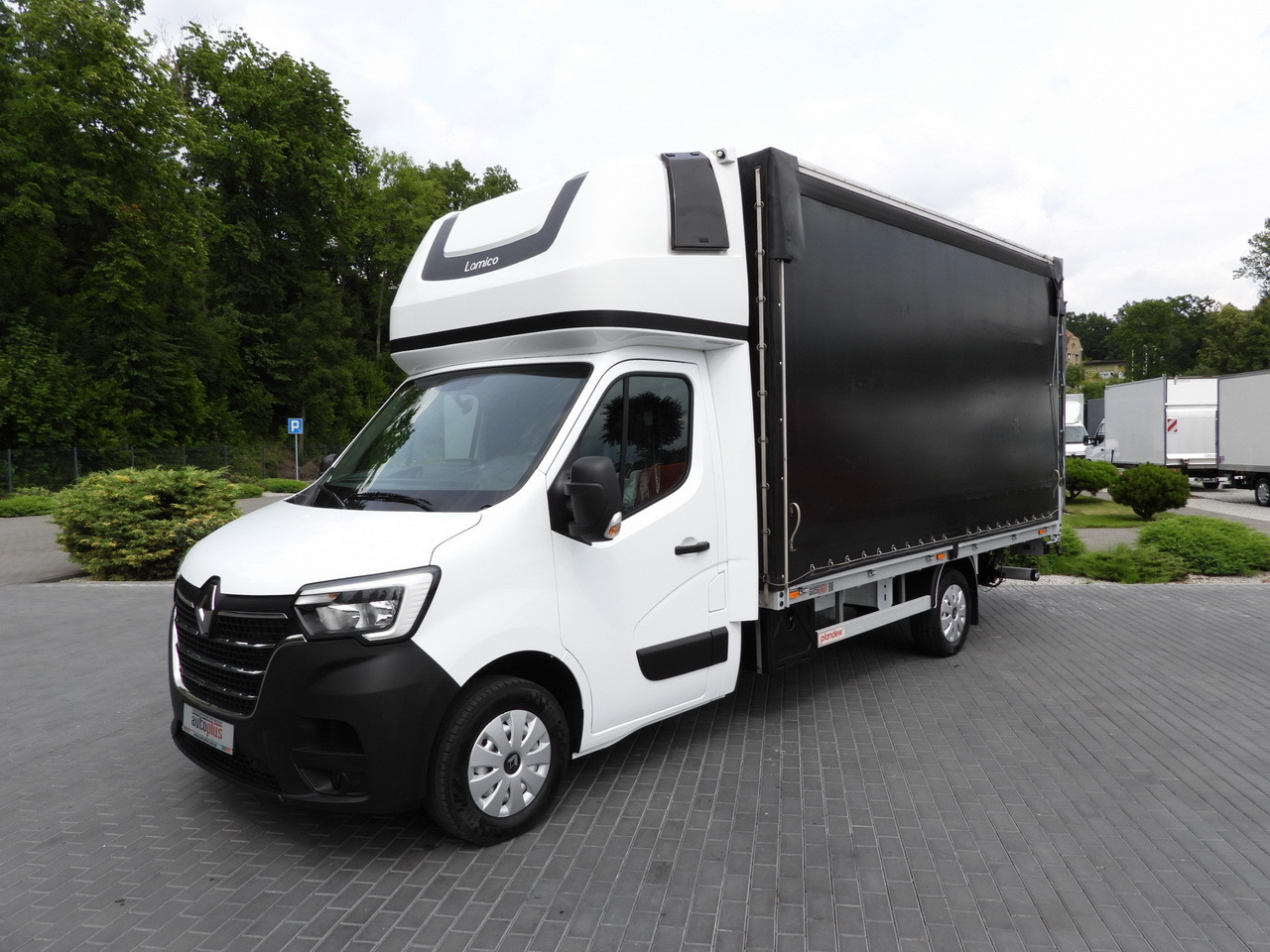 Van dengan terpal samping RENAULT MASTER TARPAULIN LIFT 9 PALLETS WEBASTO CRUISE CONTROL LED LIGHTS PNEUMATICS AIR CONDITIONING  165HP: gambar 22