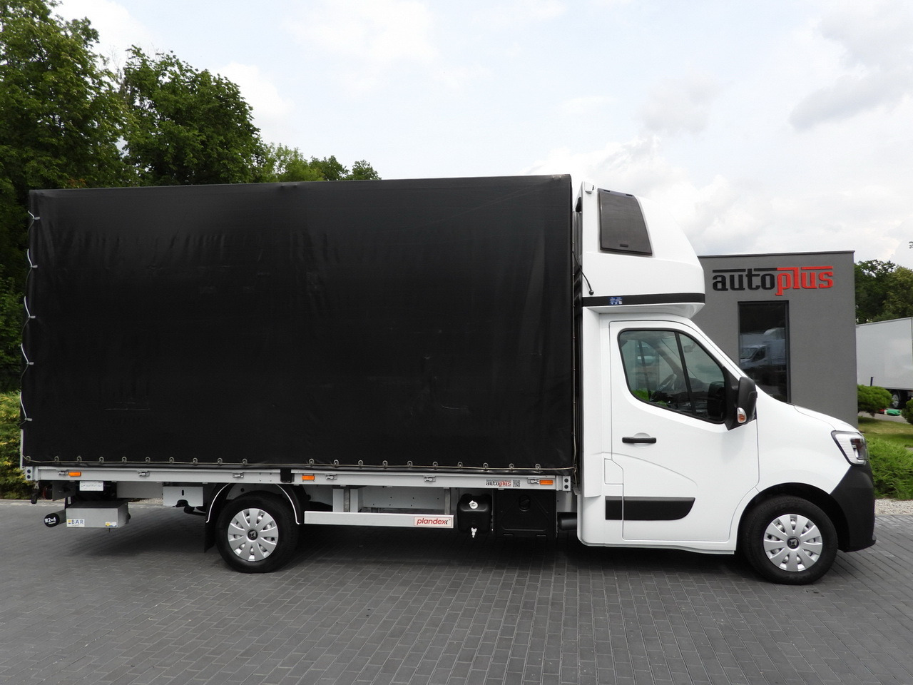 Van dengan terpal samping RENAULT MASTER TARPAULIN LIFT 9 PALLETS WEBASTO CRUISE CONTROL LED LIGHTS PNEUMATICS AIR CONDITIONING  165HP: gambar 7