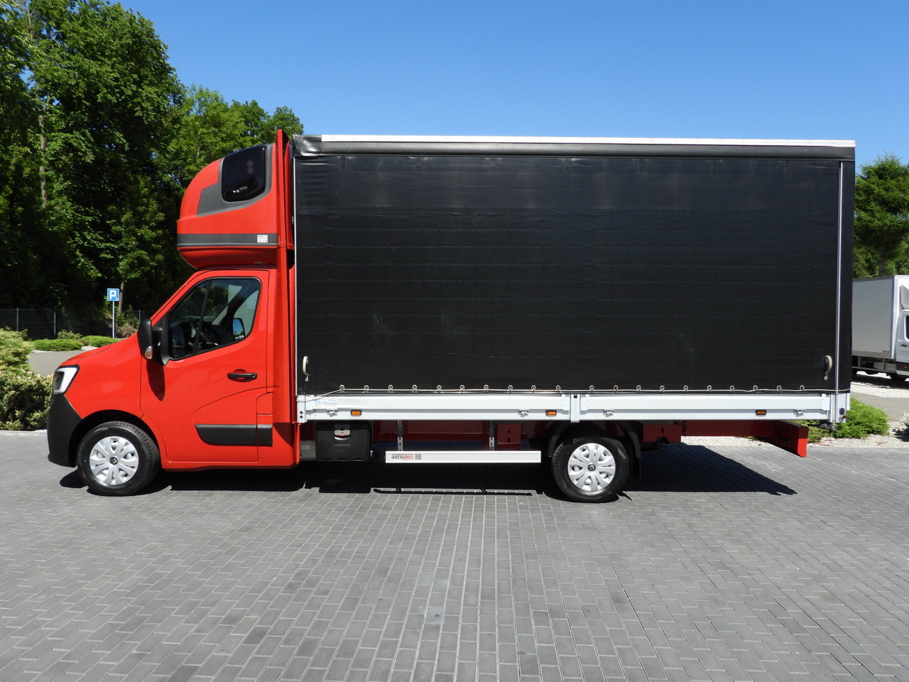 Van dengan terpal samping RENAULT MASTER  TARPAULIN WEBASTO CRUISE CONTROL LED LIGHTS PNEUMATICS AIR CONDITIONING  165HP: gambar 8