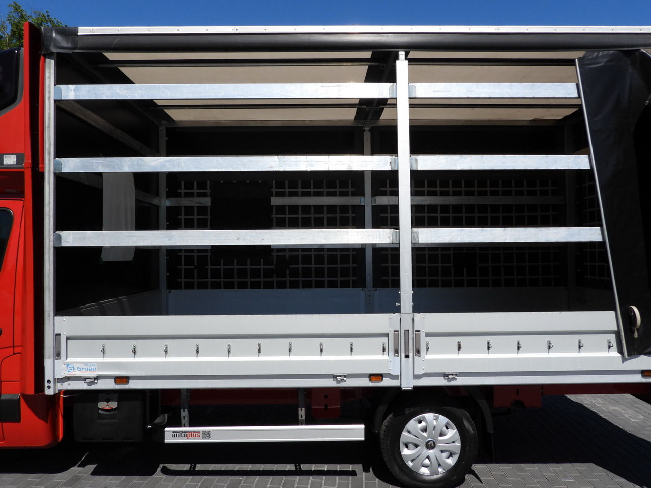 Van dengan terpal samping RENAULT MASTER  TARPAULIN WEBASTO CRUISE CONTROL LED LIGHTS PNEUMATICS AIR CONDITIONING  165HP: gambar 22
