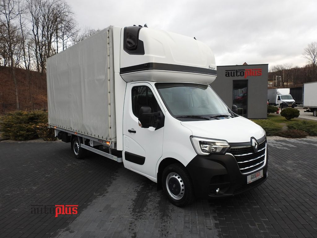 Renault MASTER PRITSCHE PLANE 10 PALETTEN WEBASTO A/C - Van dengan terpal samping: gambar 1 Renault MASTER PRITSCHE PLANE 10 PALETTEN WEBASTO A/C - Van dengan terpal samping: gambar 1