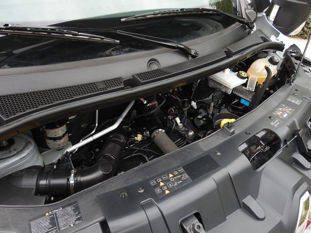 Van dengan terpal samping, Van kombi Renault MASTER PRITSCHE PLANE 10 PALETTEN WEBASTO A/C: gambar 18