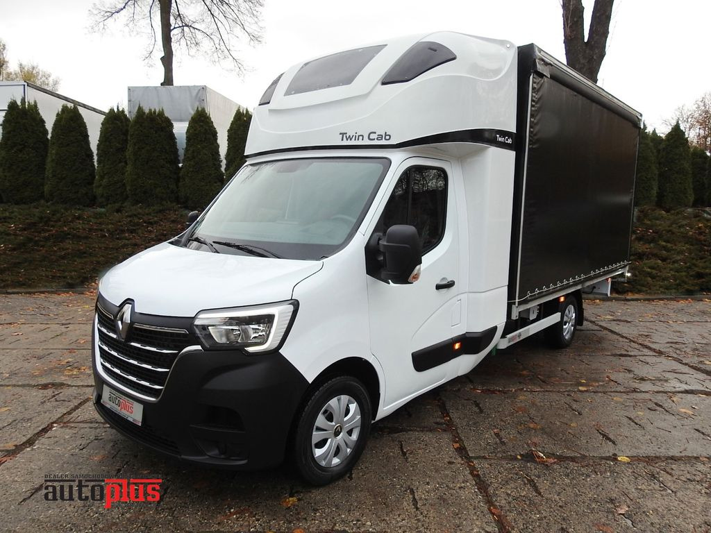 Renault MASTER PRITSCHE PLANE 8 PALLETEN SCHLAFKABINE - Van dengan terpal samping, Van kombi: gambar 1 Renault MASTER PRITSCHE PLANE 8 PALLETEN SCHLAFKABINE - Van dengan terpal samping, Van kombi: gambar 1
