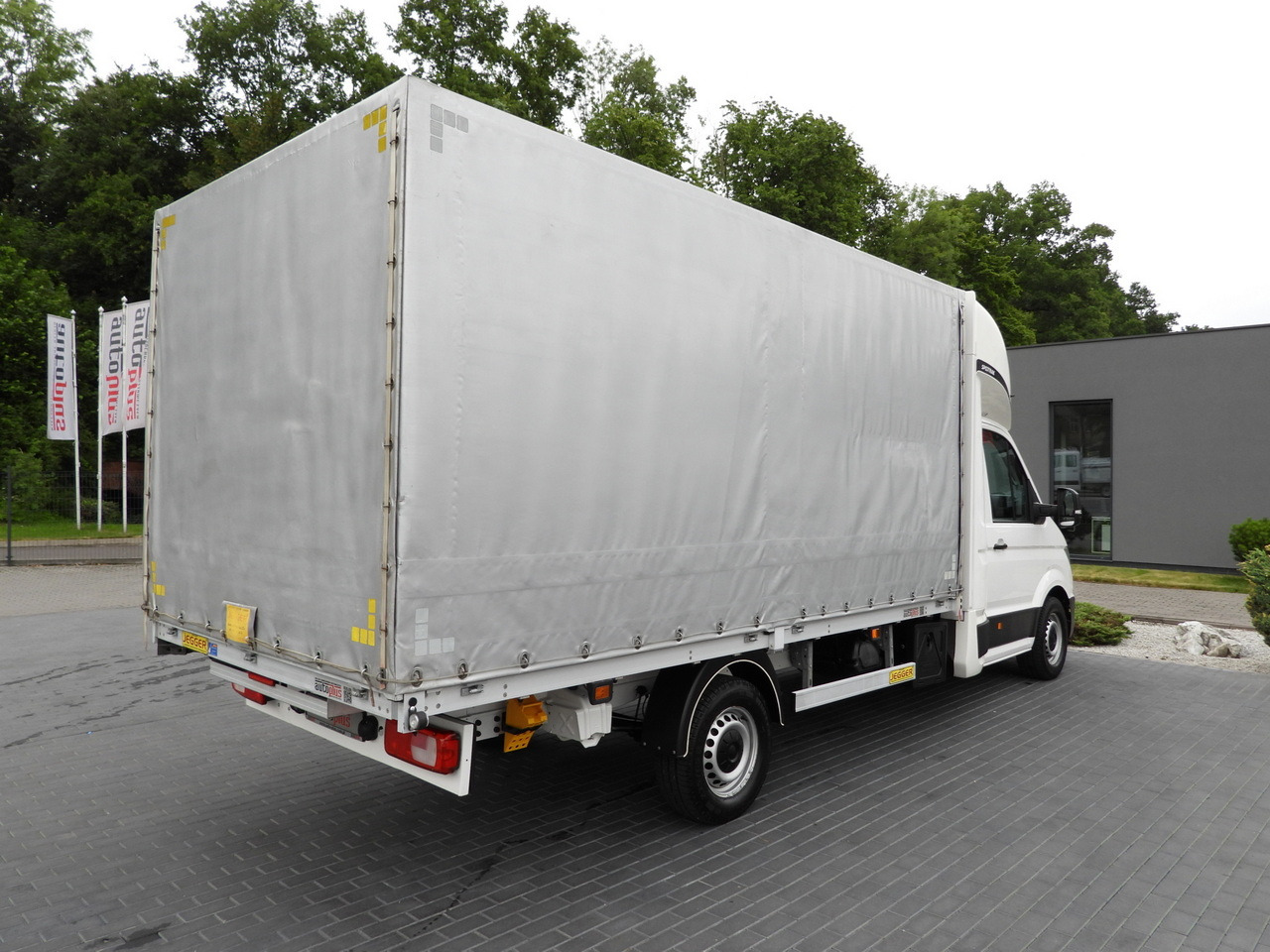 Van dengan terpal samping VOLKSWAGEN CRAFTER  TARPAULIN 8 PALLETS WEBASTO CRUISE CONTROL LED LIGHTS AIR CONDITIONING  180HP: gambar 13