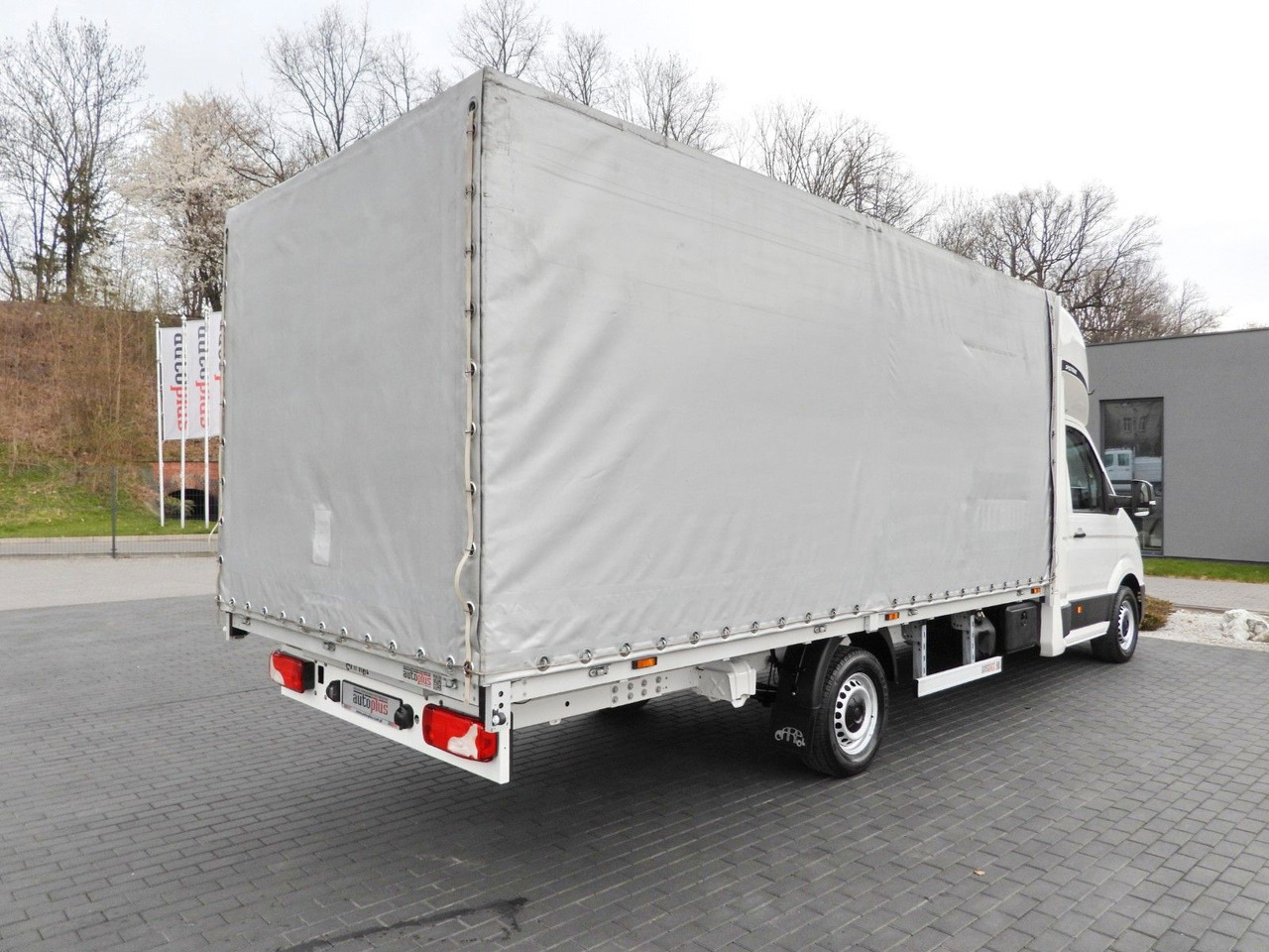 Van dengan terpal samping Volkswagen CRAFTER  PRITSCHE PLANE 10 PALETTEN WEBASTO: gambar 12