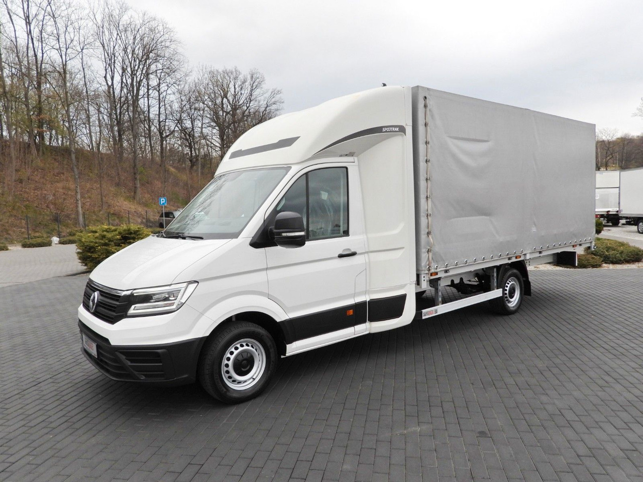 Van dengan terpal samping Volkswagen CRAFTER  PRITSCHE PLANE 10 PALETTEN WEBASTO: gambar 13
