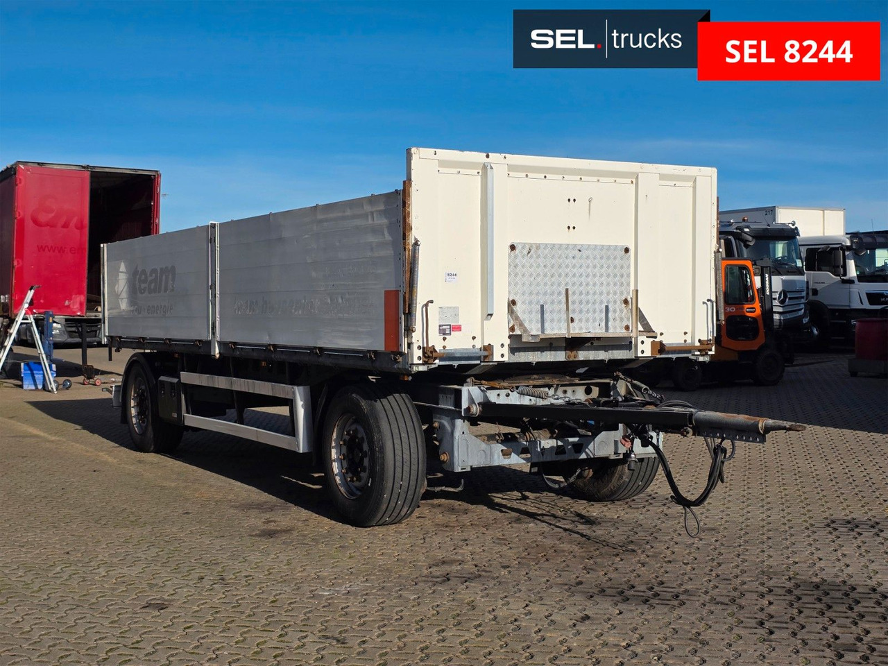 Ackermann PA-F18/7,1E BPA+ / Baustoff / 40 mm - Trailer flatbed: gambar 3 Ackermann PA-F18/7,1E BPA+ / Baustoff / 40 mm - Trailer flatbed: gambar 3