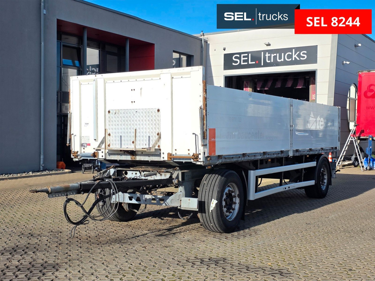 Ackermann PA-F18/7,1E BPA+ / Baustoff / 40 mm - Trailer flatbed: gambar 1 Ackermann PA-F18/7,1E BPA+ / Baustoff / 40 mm - Trailer flatbed: gambar 1