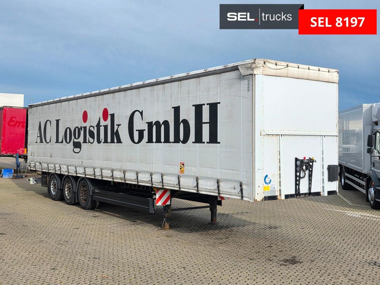 Berger SAPL 24 / Coilmulde / EDSCHA - Semi-trailer dengan terpal samping: gambar 3 Berger SAPL 24 / Coilmulde / EDSCHA - Semi-trailer dengan terpal samping: gambar 3
