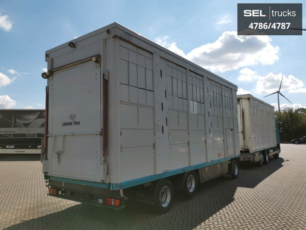 DAF XF 105.460 / Intarder / 4 Stock / KOMPLETT ! - Truk pengangkut hewan: gambar 5 DAF XF 105.460 / Intarder / 4 Stock / KOMPLETT ! - Truk pengangkut hewan: gambar 5