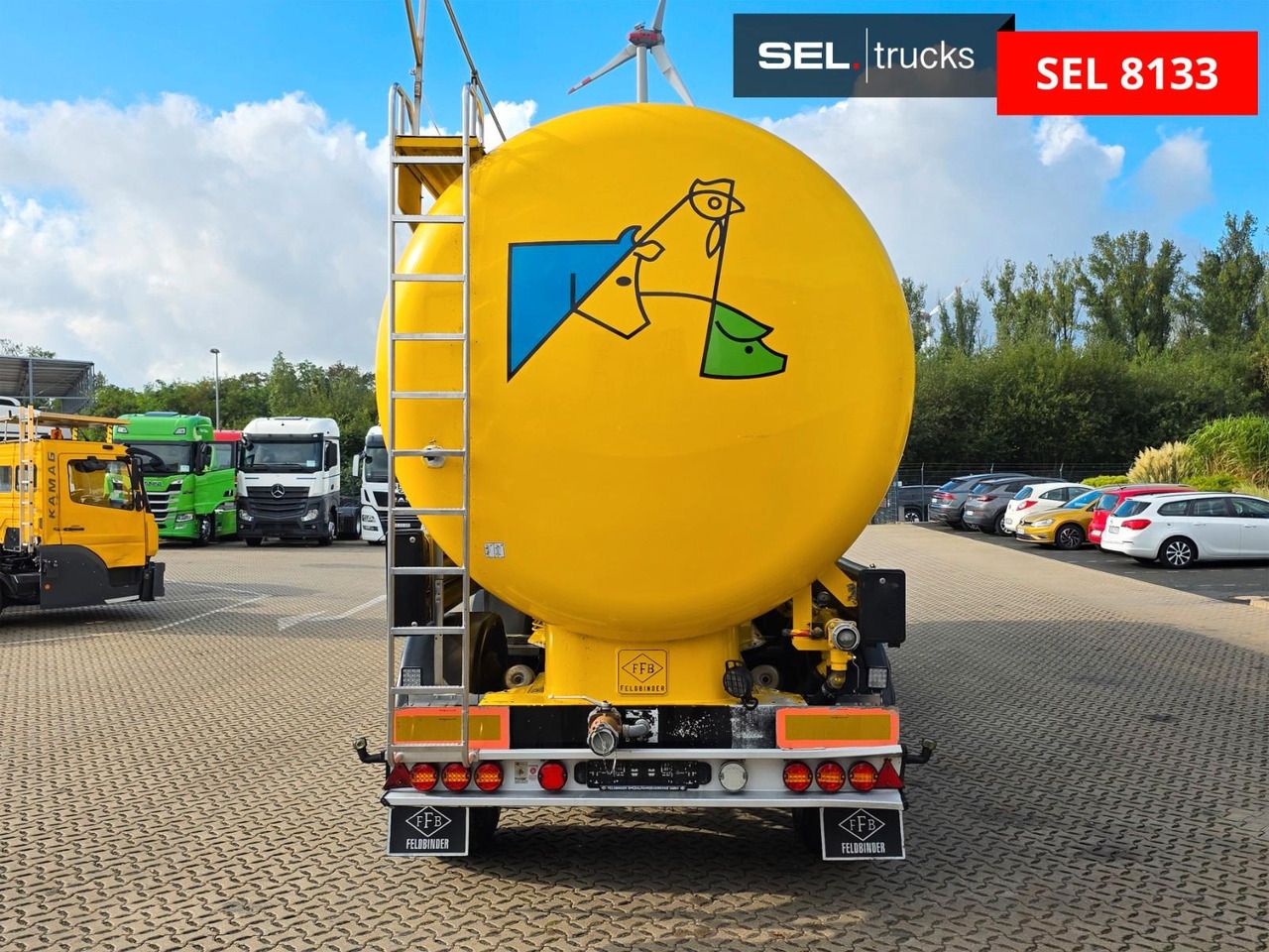 Semi trailer silo Feldbinder EUT 58.2 / 58 m3: gambar 6