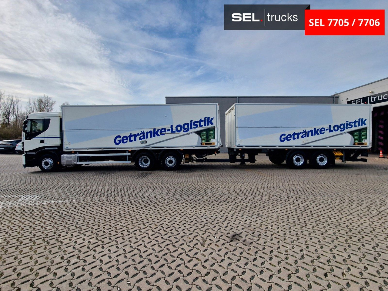 Truk minuman Iveco Stralis 420 / Intarder / Ldbw / Lenkachse: gambar 8