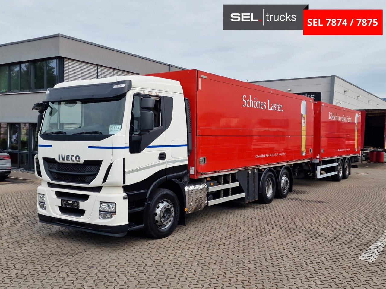 Iveco Stralis 420 / Ladebordwand / Lenkachse /Liftache - Truk minuman: gambar 1 Iveco Stralis 420 / Ladebordwand / Lenkachse /Liftache - Truk minuman: gambar 1