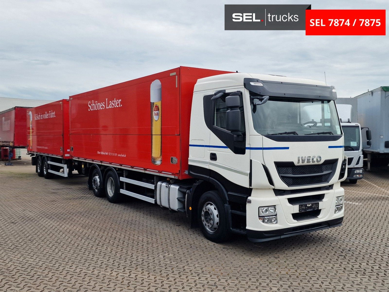 Iveco Stralis 420 / Ladebordwand / Lenkachse /Liftache - Truk minuman: gambar 3 Iveco Stralis 420 / Ladebordwand / Lenkachse /Liftache - Truk minuman: gambar 3