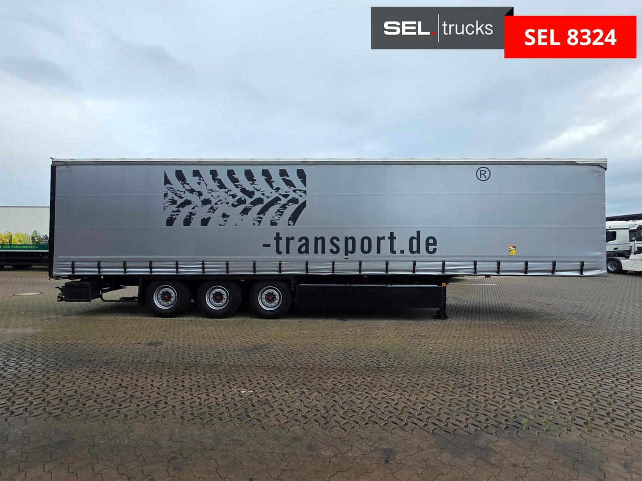 Krone SD / EDSCHA / ADR Typ EX/II / Liftachse - Semi-trailer dengan terpal samping: gambar 4 Krone SD / EDSCHA / ADR Typ EX/II / Liftachse - Semi-trailer dengan terpal samping: gambar 4