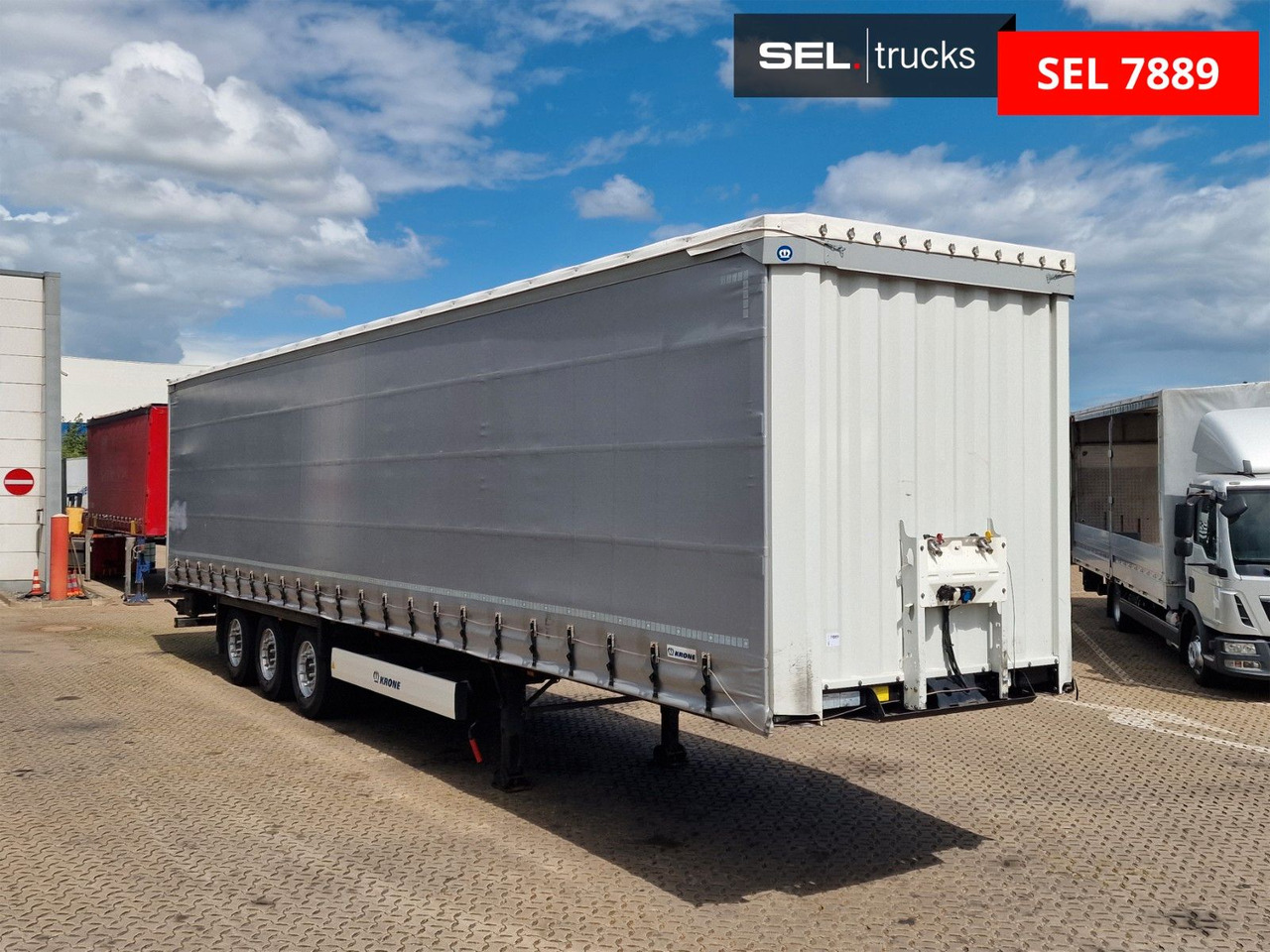 Krone SD / EDSCHA / Liftachse - Semi-trailer dengan terpal samping: gambar 3 Krone SD / EDSCHA / Liftachse - Semi-trailer dengan terpal samping: gambar 3