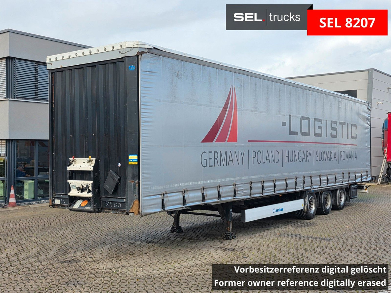 Krone SD / Hubdach / EDSCHA / Liftachse - Semi-trailer dengan terpal samping: gambar 1 Krone SD / Hubdach / EDSCHA / Liftachse - Semi-trailer dengan terpal samping: gambar 1